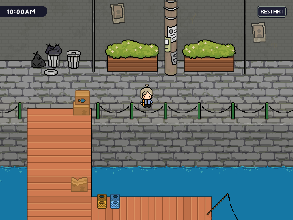 Game Still of Dock area